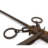 VTG/Antique "BEMIS & CALL CO." STEELYARD SCALE Cast Iron BEAM BALANCE 0-75 Range