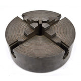 Vintage "UNION MFG. CO. U-370" REVERSIBLE LATHE CHUCK 6", 4-Jaw 1-1/2" x 8 TPI