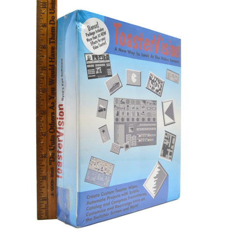 New-Sealed! VINTAGE PC PROGRAMMING SOFTWARE "TOASTERVISION" Toast-Vision Video