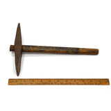 Vintage MASONRY "STONE CUTTER" HAMMER and/or MINING PROSPECTING TOOL? Slim Head