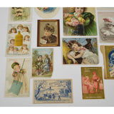 Antique Advertising TRADE CARD Lot of 21 QUACK CURES/MEDICINE Browns CARTERS ++!