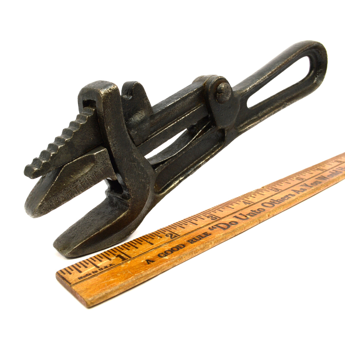 Antique QUICKADJUST NUT WRENCH by VANDERGRIFT CO c.1891 "PATTENED" St