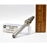 New LAWSON PRODUCTS BUR BIT 1/2" Tapered 14 deg #93307 Cutting Burr MANY AVAIL.