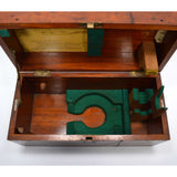 Antique "DIRECTOR No. 5" TRANSIT by E.R WATTS & SON c1917" #4558 in DOVETAIL BOX