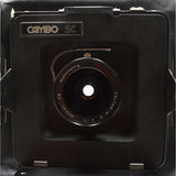Vintage CAMBO 4X5 MONORAIL CAMERA w/ Wide Angle Bag & Extras! + CUSTOM WOOD CASE