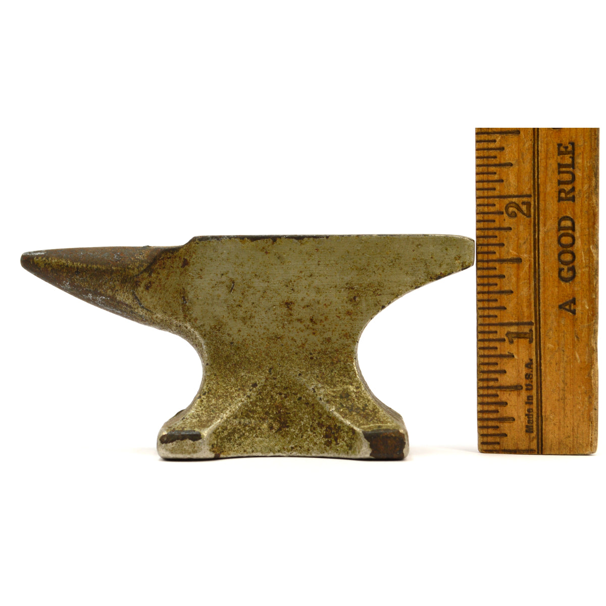 Sold at Auction: Mini anvil Brass marked