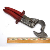 Clean Used KLEIN RATCHETING CABLE CUTTER No. 63060 Electricians LINEMAN'S TOOL