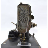 Vintage SINGER FEATHERWEIGHT #221 SEWING MACHINE c.1940 Elizabeth, NJ *Untested*