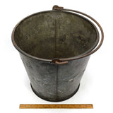 VTG/Antique GALVANIZED BUCKET-PAIL Embossed "N.J. ENG. & SUPPLY CO." Passaic, NJ