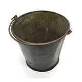 VTG/Antique GALVANIZED BUCKET-PAIL Embossed "N.J. ENG. & SUPPLY CO." Passaic, NJ