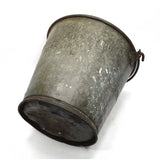 VTG/Antique GALVANIZED BUCKET-PAIL Embossed "N.J. ENG. & SUPPLY CO." Passaic, NJ