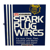 Vintage BELDEN "SPARK PLUG WIRES" METAL CABINET 15x34x9" Garage/Shop ADVERTISING