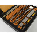 Vintage HELIOS *Partial* PRECISION GAGE SET No. 11736 Germany in BLACK WOOD BOX