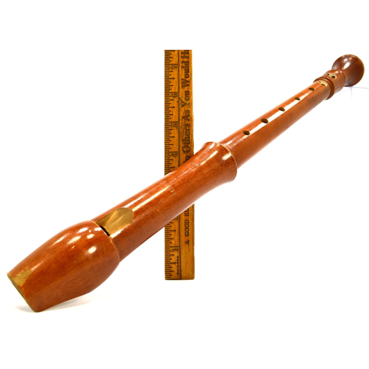 Wooden store recorder flute