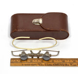 Antique CARL ZEISS "JENA" MAGNIFIER EYEGLASSES Magnifying GLasses SURGEONS LOUPE