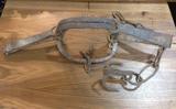 European Steel Bear Foot Trap Hand Forged from Balkans 24" Length Antique RARE