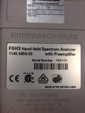 Rohde & Schwarz FSH3 R&S  Handheld Spectrum Analyzer 100