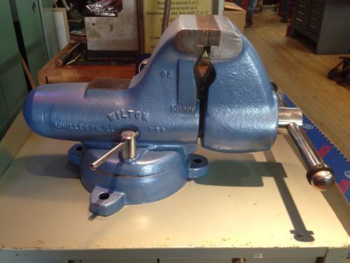WILTON C2 Bench Vise MACHINIST Bullet 5 Inch Jaws (4 13/16 Inch) Restored! 105lb