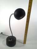 50's-60's Desk LAMP w/ Push In Cigarette Lighter Goose Neck Roxter Corp. Mint!