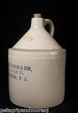 Albert Braem Stoneware Glazed Jug - Paterson, NJ