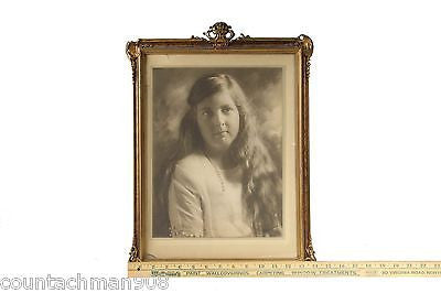 Bachrach Signed Photographic Portrait Photo of Young Girl 1922