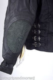 ICON MOTO Women's Black Bombshell Leather Jacket Size Large Brand New!