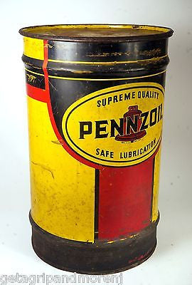 PENNZOIL COMPANY Oil Can 23" Inch Vintage Collectible!