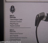 SKULLCANDY Black 50/50 Supreme Sound Headphones w/ Mic and Case New!