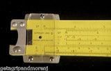 PICKETT Slide Rule 12" Inch Ruler N1010-ES Copyright 1959 Excellent Condition!