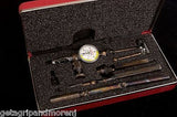 STARRETT 711LCSZ Last Word Dial Test Indicator .0005 w/Case Excellent Condition!