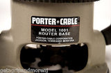 PORTER CABLE ROUTER Model 6902 Heavy Duty Motor w/ 1001 Base 120V And Case!