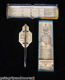 TAYLOR LOT 3 Thermometer Guides Deep Frying Candy & Meat Guides 1950's Vintage!