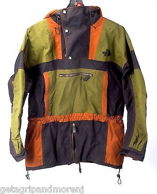 Pullover Olive Orange Black North Face Rage Ultrex Waterproof Ski Jacket Large