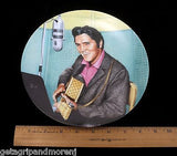 ELVIS PRESLEY 1989 Collectible Limited Edition "A Studio Session" Plate #6