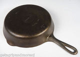 GRISWOLD No. 6 Cast Iron Block Logo Skillet Pan 699 H Erie PA. Well Seasoned!