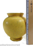 Weller Pottery Yellow Muted Vase 6 1/2"