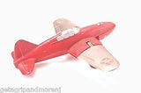 HUBLEY Metal Kiddie Airplane Toy #430 Folding Wings Antique Vintage!