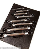 Snap On Set, Wrench, Metric, 10° Offset, 12-Point (8 pcs.) (6-7 to 18-20 mm)