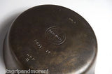 GRISWOLD No. 6 Cast Iron Block Logo Skillet Pan 699 H Erie PA. Well Seasoned!