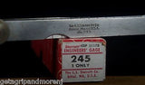 STARRETT No. 245 Engineers Combination Taper Wire Thickness Gage Excellent Cdn!