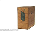 Bayuk Philadelphia Longfellow Wood Dovetailed Hinged Cigar Advertising Box 1920s
