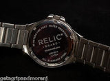 RELIC FOSSIL Men's Stainless Steel Silver Sport Quartz Watch ZR11674