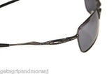 Oakley Crosshair Sunglasses Pewter/Dark Gray with bag