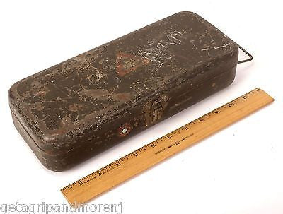 heddon tackle box Vintage 2120 CM Chipmunk Crazy Crawler Lure In For Sale Bargain John's Antiques | Old