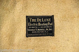 DeLuxe Electric Heating Pad - Vintage - NOS - from 1930s - with box