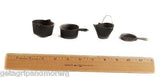 CRESCENT Miniature Childs Cast Iron Pot Belly Stove Vintage