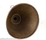 AWESOME LARGE COPPER FUNNEL 13" Tall x 12.5" Diameter Original Patina Antique!