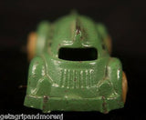 HUBLEY 1930's 2302 Green Cast Iron Rocket Bus Collectible Toy Car RARE Antique!
