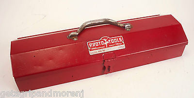 Proto 1/2" Inch Drive Socket Set 23 Pieces 5400 Vintage FLYING LADY Tool Box
