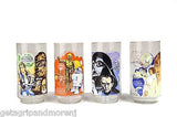 Star Wars Glasses Burger King  Collection Vader Skywalker Chewbacca R2D2
